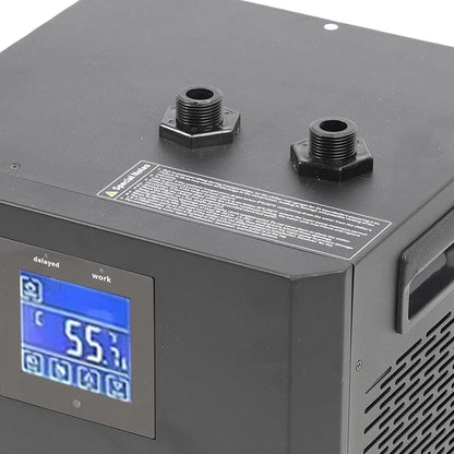 Waterkoeler voor Badwater 1/3 Pk – IJsbadkoeler – Badkuipkoeler – Badwater Chiller – Koelsysteem voor IJsbad – LCD-Aanraakscherm met Afstandsbediening – Tot 300 Liter