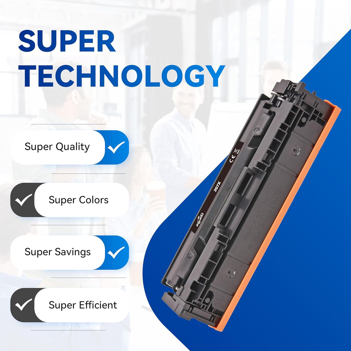 Tonercartridge Multipack – Toner Set – Vervangende Cartridges – Laserjet Toner – Kleuren Toner – Hoge Capaciteit Tot 3150 Pagina’s – Met Chip Voor Directe Installatie