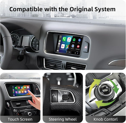 Draadloze CarPlay & Android Auto Retrofit Kit – CarPlay Adapter – Android Auto Interface – OEM Upgrade Module – MMI 3G Decoder – Plug & Play Installatie – WLAN & Bluetooth Connectiviteit
