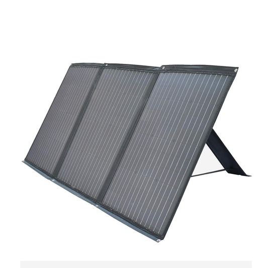 enjoy solar SolarV opvouwbare zonnetas, monokristallijn paneel met MPPT-laadregelaar en standaard (150 W)