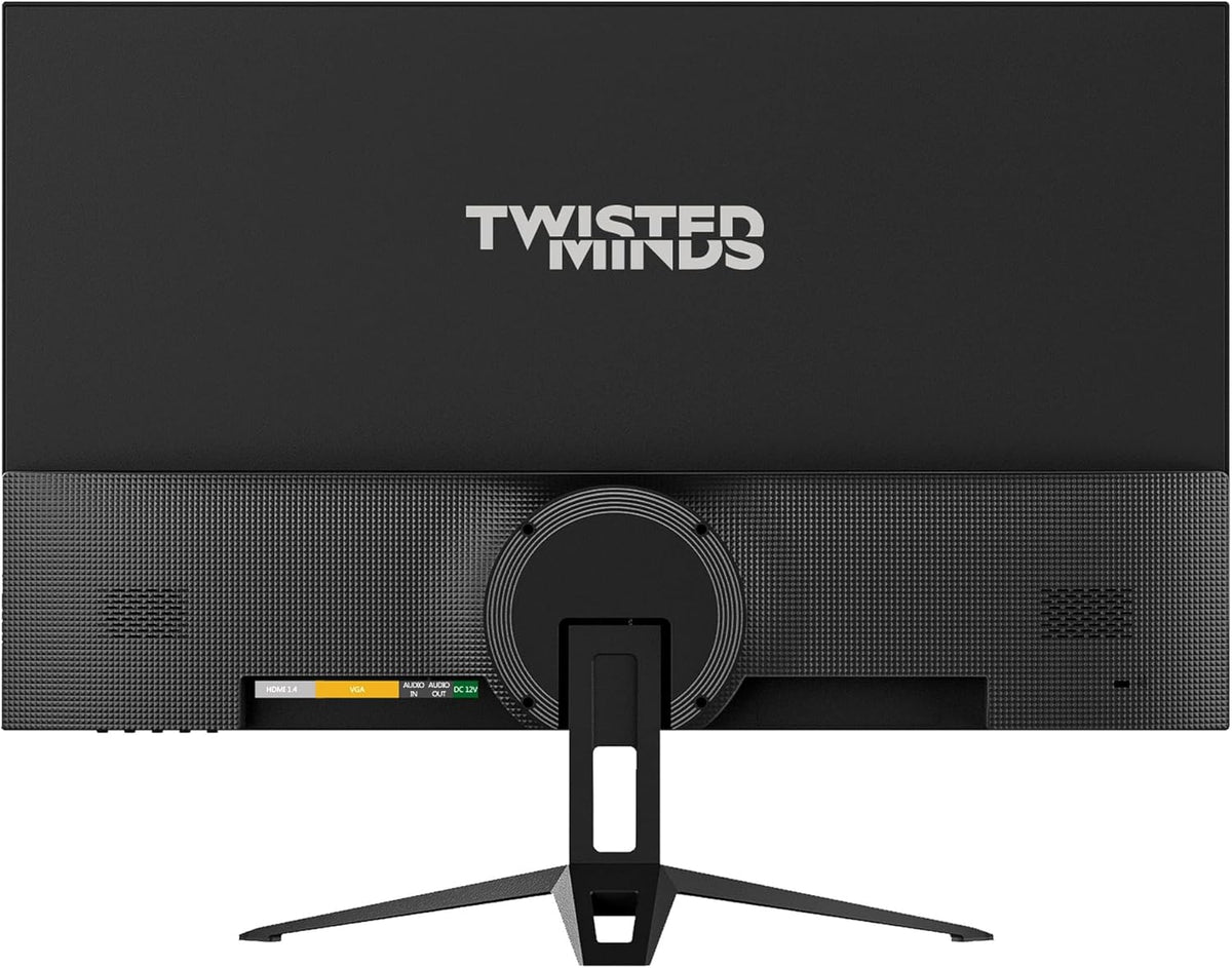 Twisted Minds 24-inch scherm Snelle IPS-gamingmonitor - 1920 x 1080 FHD-resolutie, 100 Hz vernieuwingsfrequentie, 16:9 beeldverhouding, 1 ms reactietijd - zwart (TM24FHD100IPS)