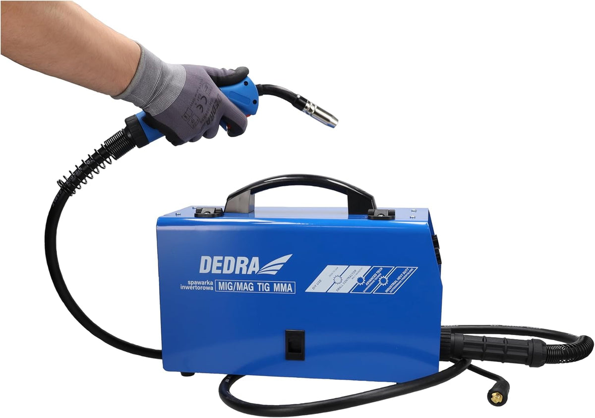 Inverter-lasmachine, 200 A, IGBT MIG/MAG, met TIG-functie, TIG-methode, Hot Start-functie, anti-stick-systeem, ARC FORCE-systeem, lcd-display