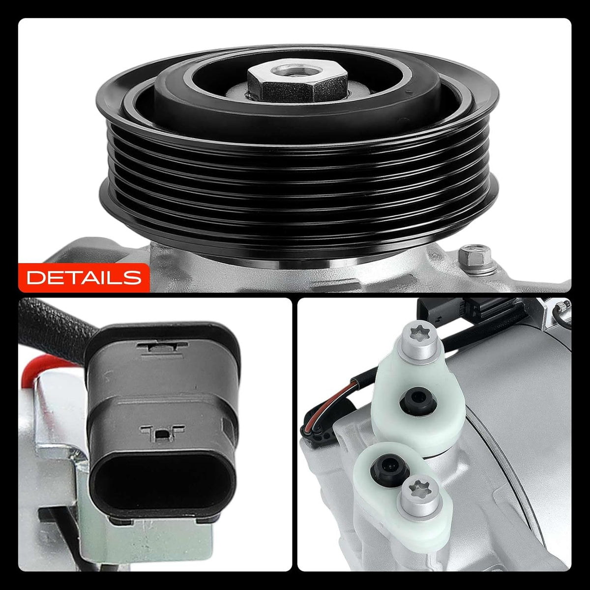 Frankberg Klimaatcompressor compatibel met 1-serie F20 114-125 2 Coupe F22 F87 218-230 3 Gran Turismo F34 318-340 4 Cabriolet G23 G83 420-440 4 Coupe F32 F82 418-418-440 30 Replay. CE # 64526994082