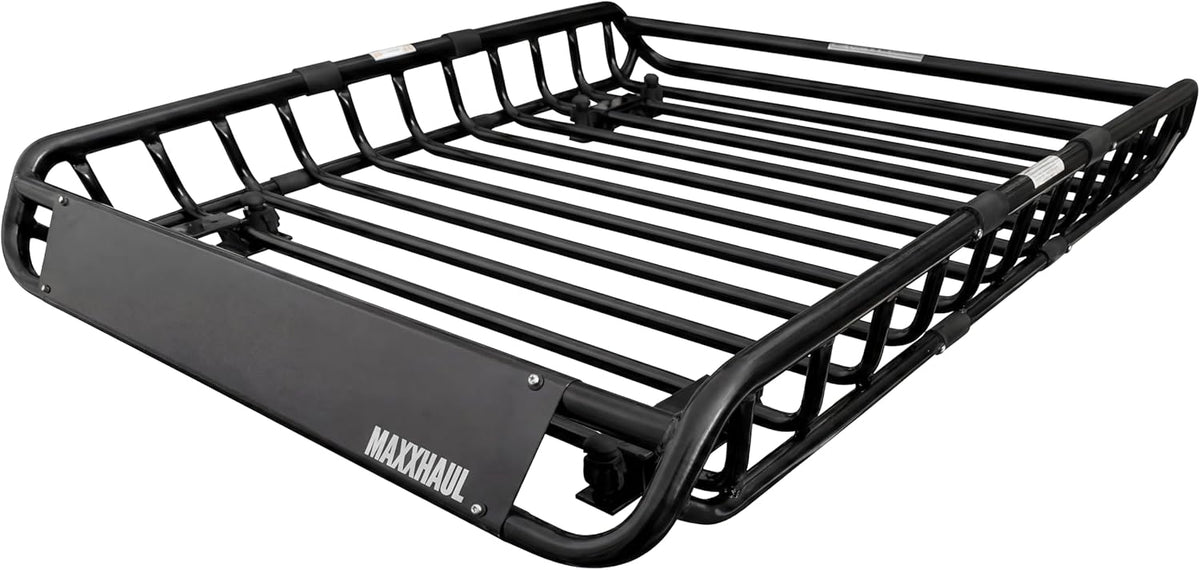 MaxxHaul 70115, dakbagagedrager voor dakbagagedrager, 116,8 x 91,4 x 11,4 cm, stalen mand, bagagehouder voor SUV en pick-up trucks - 68 kg. Capaciteit