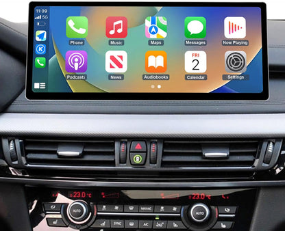 CarPlay Scherm – Auto Multimedia Display – Touchscreen Navigatie – Auto Infotainment Systeem – 12,3 Inch HD Scherm – Draadloze Apple CarPlay & Android Auto