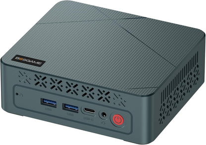 Mini PC – Compact PC – Desktop Computer – Small PC – Werkstation – AMD Ryzen 5 3550H 4C/8T 3,7 GHz – 16 GB DDR4 RAM, 512 GB PCIe NVMe SSD, Triple 4K@60Hz Uitgang