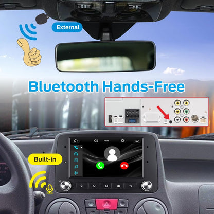 Autoradio – Auto Stereo – Multimedia Speler – Inbouw Radio – Navigatie Systeem – Snelle Opstart Linux Systeem – Draadloze CarPlay & Android Auto