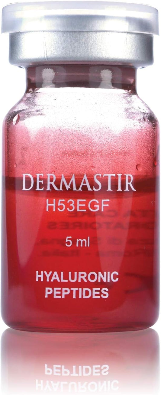 Hyaluronzuur Ampullen 10x5 ml – Serumampullen – Microneedling Ampullen – Steriele Medische Flacons – Injectieflacons – 53 Actieve Ingrediënten – 10 mg/ml Hyaluronzuur