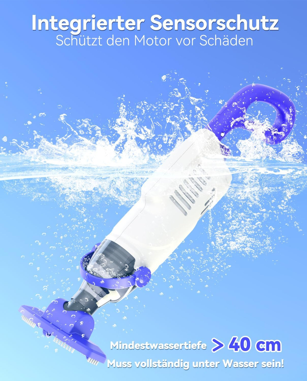 Handmatige stofzuigers voor, wit