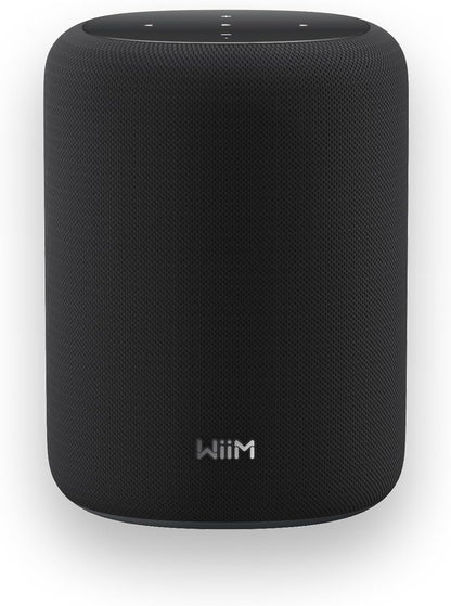 WiiM Sound Lite Smart Speaker, Hi-Res 24-bit/192 kHz, AI RoomFit™ Kamercorrectie, 100W Piekvermogen, Wi-Fi 6E/Bluetooth 5.3, Multiroom & Stereo Pairing, Zwart