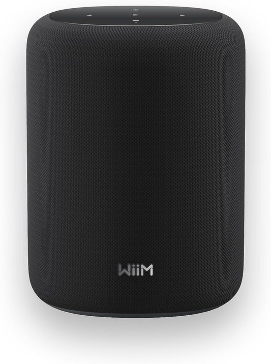 WiiM Sound Lite Smart Speaker, Hi-Res 24-bit/192 kHz, AI RoomFit™ Kamercorrectie, 100W Piekvermogen, Wi-Fi 6E/Bluetooth 5.3, Multiroom & Stereo Pairing, Zwart
