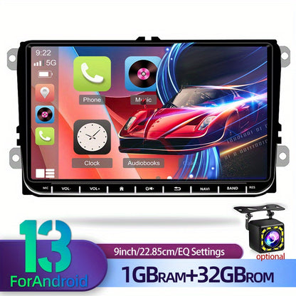 Android 15 Autorradio – Car Multimedia Systeem – Navigatie Unit – Inbouwradio – Android Car Stereo – Draadloos Carplay – 7 Inch Touchscreen – Achteruitrijcamera Inclusief