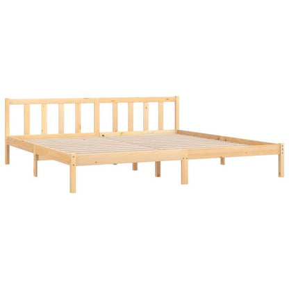 Houten Bed – Grenen Bed – Massief Bed – Slaapkamerbed – Bedframe – 180x200 cm – Duurzaam Massief Grenenhout