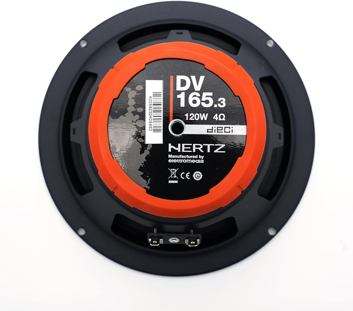 Hertz DSK 165.3-2-Weg Auto Audiosysteem van 165 mm, 160W (2 Woofers + 2 Tweeters + 2 Crossovers)