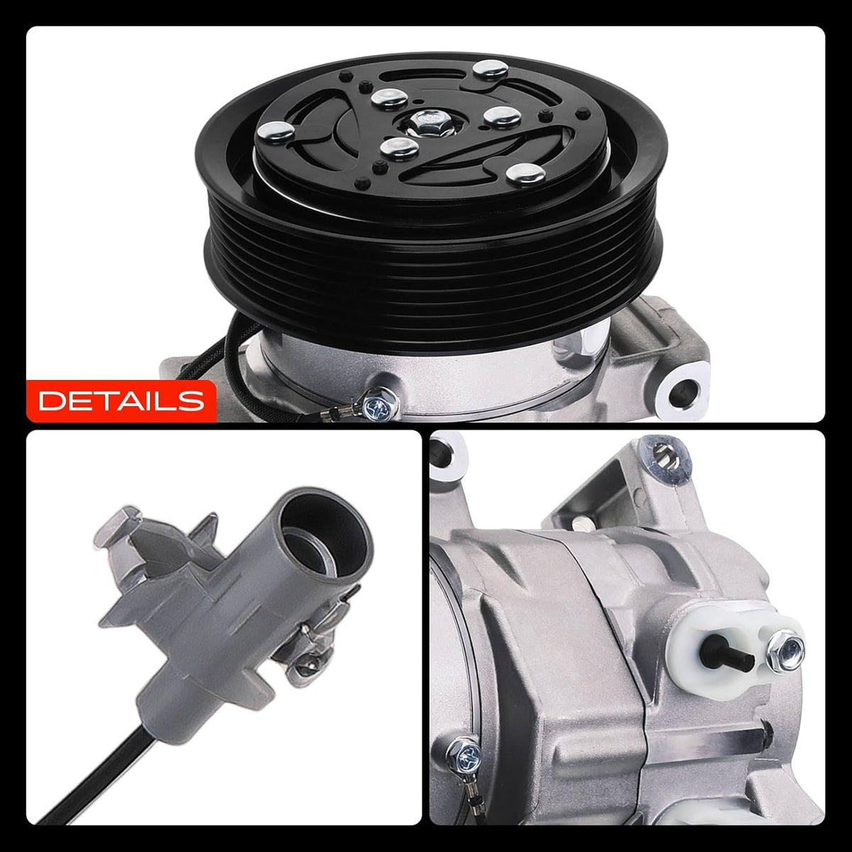 Frankberg Airconditioning airconditioner compressor compatibel met Hilux VII Pick-up N1 N2 N3 2,5 l 3,0 l diesel 2004-2015 vervanging # 4472608020