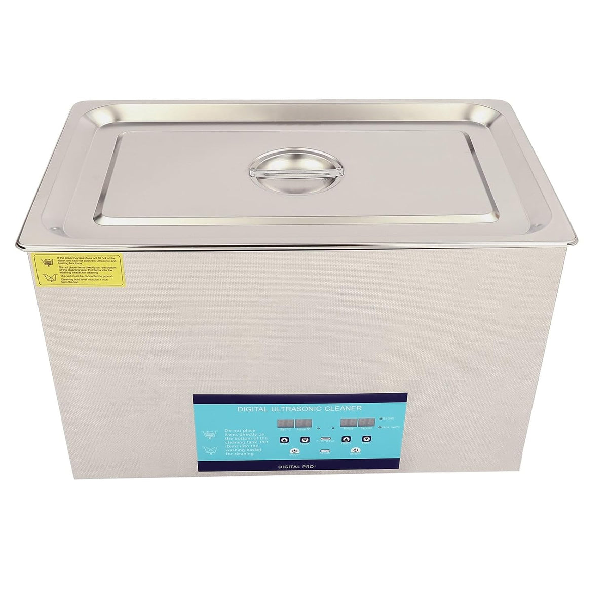 Ultrasone Reiniger – Professionele Reiniger – Ultrasoon Apparaat – 40 kHz Ultrasone Reiniger – Ontgassingsfunctie – 600 W Vermogen – 30 Liter Tankcapaciteit