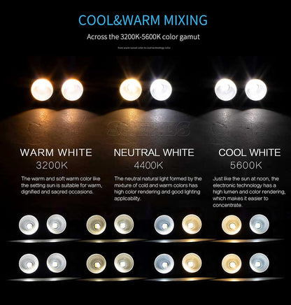 SHEHDS LED COB 2eyes 2x100W Warm Wit Blind Verlichting DMX podiumverlichting effect DMX-controller club show nacht DJ disco SHEHDS podiumverlichting