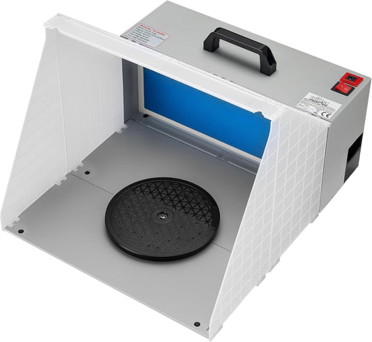 Afzuigsysteem – Afzuiginstallatie, Rookafzuiging, Soldeerafzuiging, Verfafzuiging – Voor Airbrushen En Solderen – 4 m³/min Luchtstroom – Compact En Inklapbaar