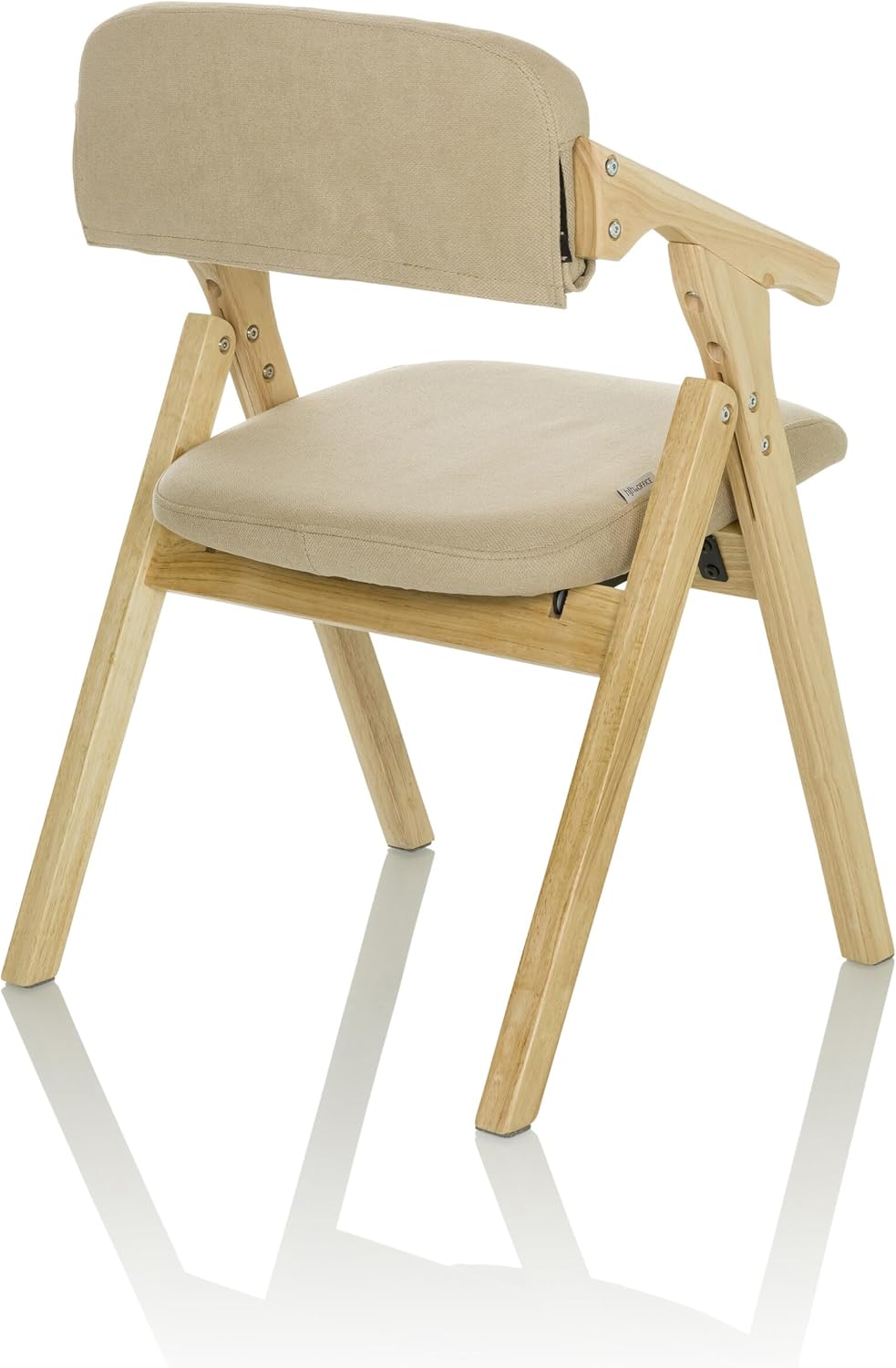hjh OFFICE Klapstoel SCANDIO Stof Beige