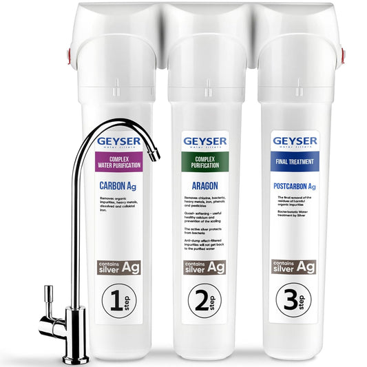 Onderbouw Waterfilter – Drinkwaterfilter – Waterzuiveraar – Leidingwaterfilter – Compact Filtersysteem Met Kraan – 3-Fasen Filtratie – Zonder Stroom Of Afvalwater