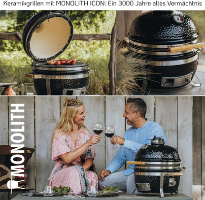 Monolith Icon BBQ – the Kamado table grill for on the go - QUORE