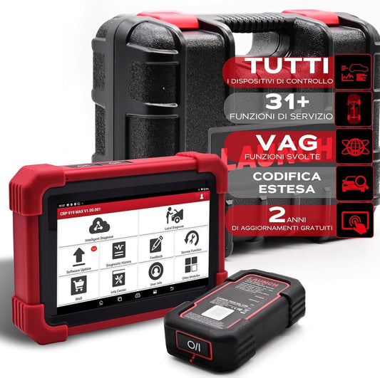 OBD2 Diagnoseapparaat – Auto Diagnosetool – Foutcode Lezer – Service Reset Apparaat – Actieve Tester – Diagnostiek op OE-niveau – 31+ Reset- en Servicefuncties