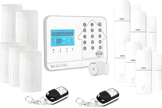 Lifebox Alarmsysteem voor thuis, draadloos, wifi, internet en GSM Futura, wit, Smart Life-Box, dieren-5