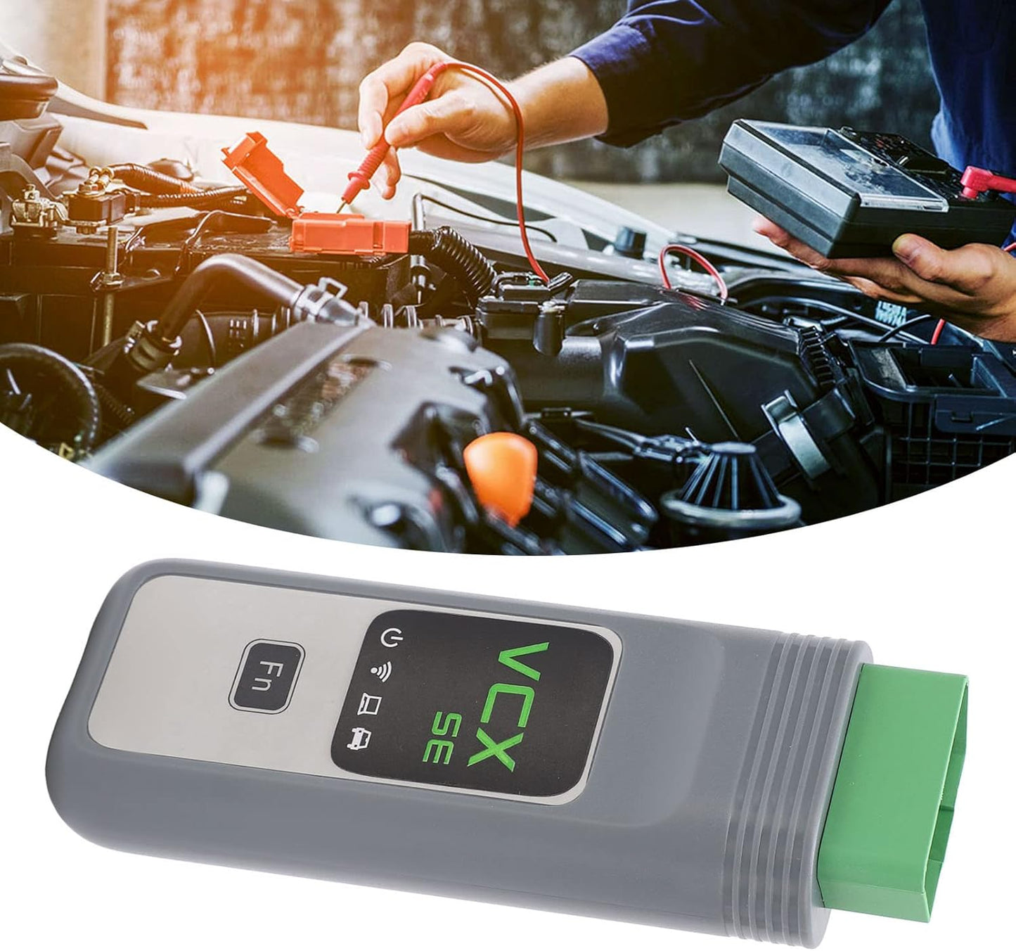 OBDII-diagnosetool, 6154 OBDII-diagnosetool met WIFI 5054A ECU-programmering en Codering Autocodelezer
