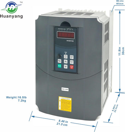 Frequentieomvormer VFD Computerized Numerical Control van de motor, omvormer voor spindelmotor, controle van de snelheid, Huanyang GT-serie (380V/15KW)