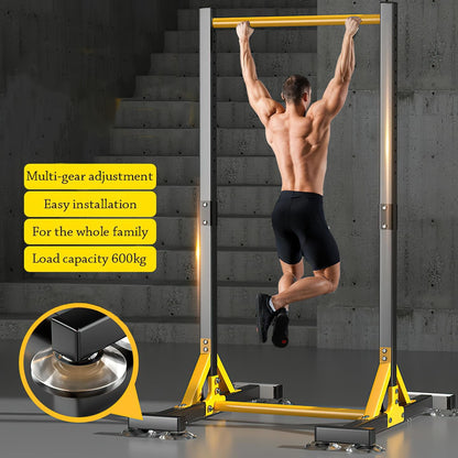 Pull Up Station - Pull Up Bar Vrijstaand, Gym Apparatuur voor Thuis, Dragende 200kg