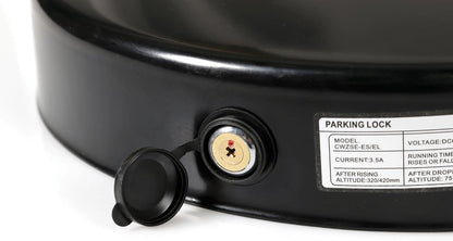 Lampa 62108 Elektrische parkeerblokkering, met zonnepaneel, met afstandsbediening