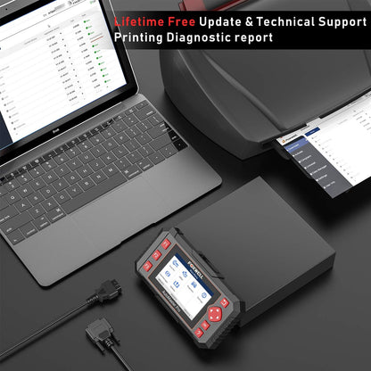 OBD2 Scanner – Autodiagnose Tool – Foutcode Lezer – ABS Scanner – SRS Airbag Scanner – 5-in-1 Diagnosefuncties – Automatische VIN Herkenning
