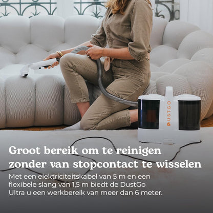 Vlekkenreiniger – Tapijtreiniger – Stoffenreiniger – Meubelreiniger – Autoreiniger – 600W Motor – Compact & Draagbaar – Afneembaar Waterreservoir