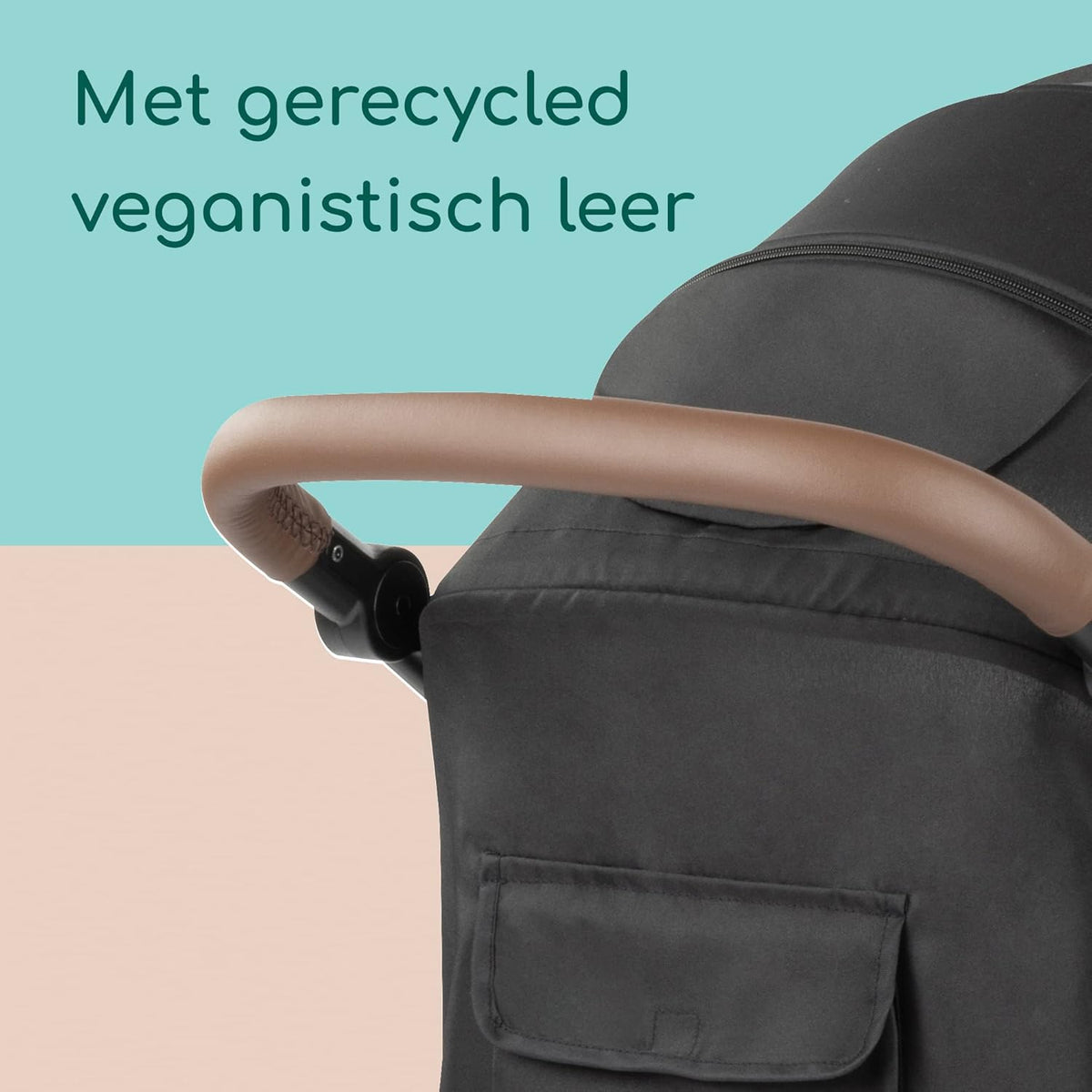 Bebeconfort Ingenious, Kinderwagen vanaf de geboorte, Compacte kinderwagen, Kinderwagen met vlakke ligstand, Vanaf de geboorte tot circa 4 jaar, Tot 22 kg, Major Black