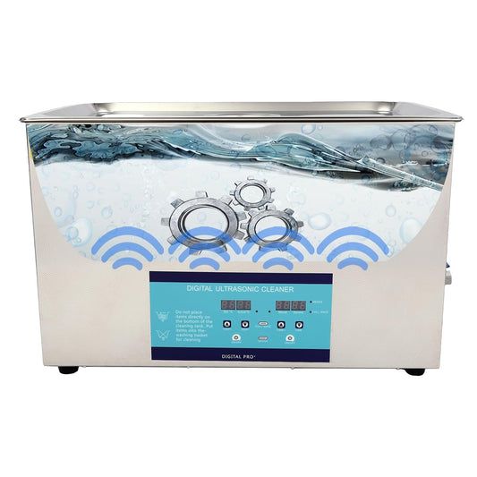 Ultrasone Reiniger – Ultrasoon Schoonmaakapparaat – Ultrasoon Bad – Sieraden Reiniger – Brillenreiniger – 600 W Vermogen – Digitale Timer & Verwarming tot 80°C