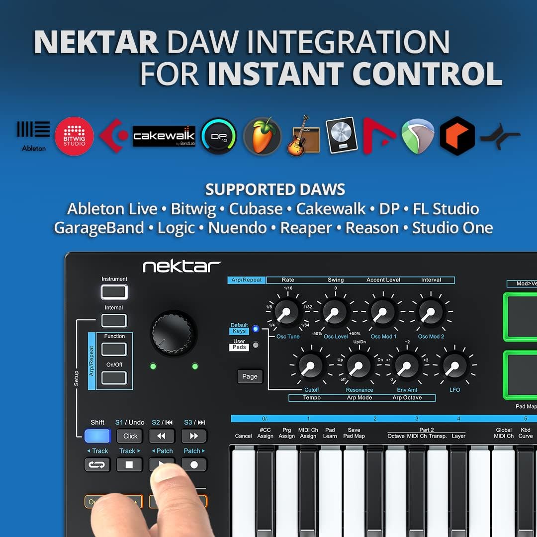 Nektar Impact LX Mini, Zwart