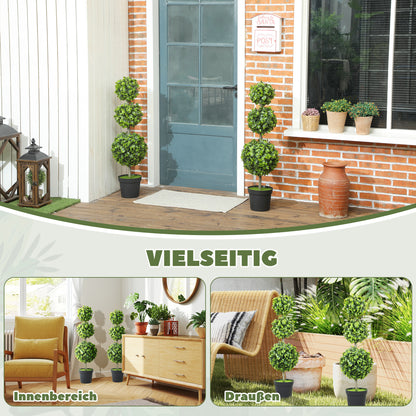 Kunstplant in Pot – Nepplant – Plastic Bloem – Decoratieve Plant – Groene Kunstplant – Onderhoudsvrij – Realistische Bladeren