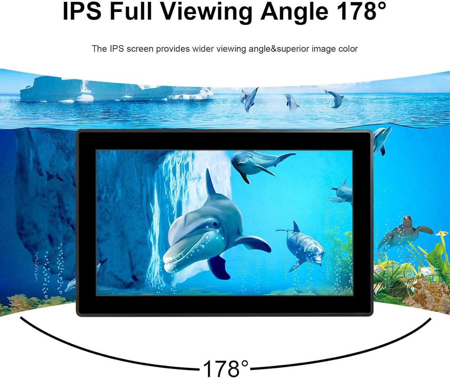 12 Inch Industriële Touchscreen-Monitor – Touchmonitor – LCD-Monitor – Industrieel Scherm – Touchscreen Display – 10-Punts Multitouch – IP65 Frontpaneel