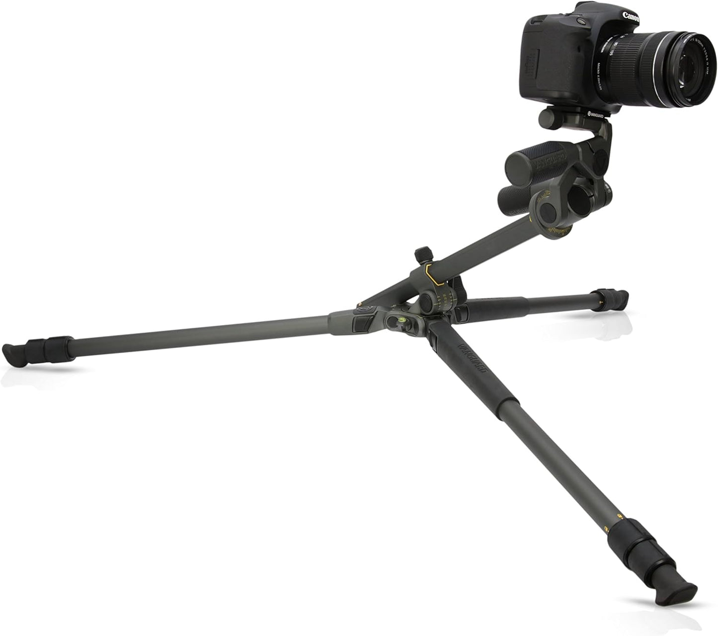 Aluminium Statief – Camerastatief – Fotostatief – Videostatief – Driepoot – 3-Wegkop Met 360° Panoramabeweging – Verstelbare Middenkolom Tot 175,2 Cm