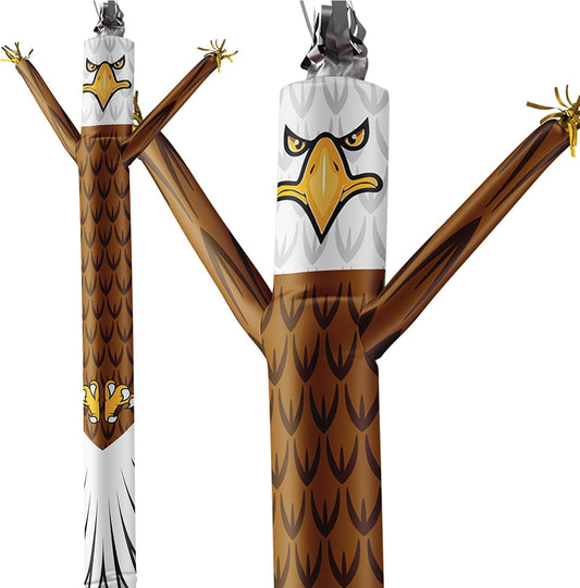 LookOurWay Eagle Mascotte Karakter Dier Thema 20 Voet Hoge Luchtdansers Opblaasbare Buis Man Bevestiging (geen Blower)