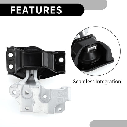 Motorhouder nr. 11210ET80A - motorhouder rechtsvoor - voor Nissan Rogue 2008-2013 1 stuk
