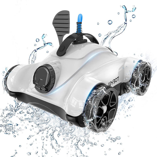 <font dir="auto" style="vertical-align: inherit;"><font dir="auto" style="vertical-align: inherit;">        WYBOT Pool Robot with 150W Powerful, Pool Vacuum with Strong Suction and Adjustable Cleaning Cycles 1/2/3H       </font></font>