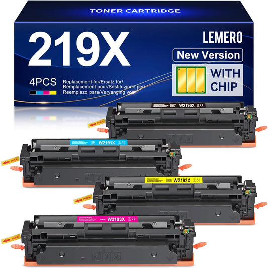 Toner Set – Tonercartridge – Laserjet Toner – Kleuren Toner – 4-delige Set – Compatibel Met HP MFP Printers – Slimme Chip Plug & Play – Hoge Paginaopbrengst