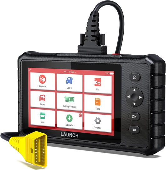 LAUNCH CRP349 OBD2 diagnoseapparaat, autoscanner, alle besturingseenheden + 28 servicefuncties voor meer dan 75 automerken, diagnose van de hoogspanningsbatterij, volledige OBD-diagnosetester met