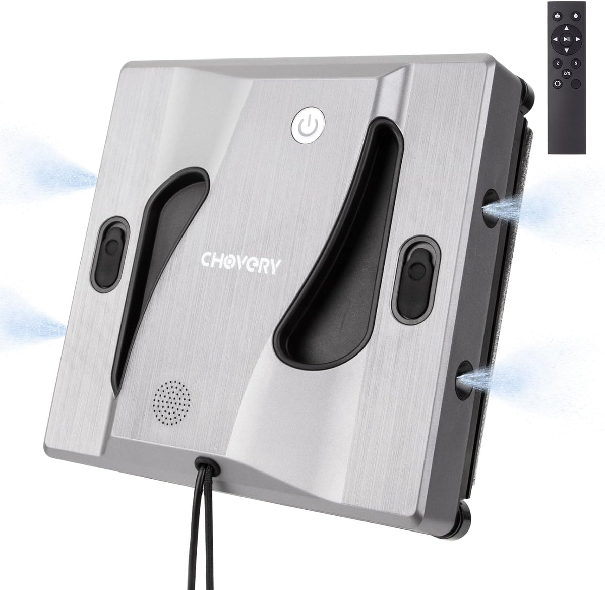 CHOVERY CL4 Window Cleaner Robot with 4 spray heads 6000Pa Window Cleaning Washer Robot with 5.0 All Intelligent Navigation 65dB Low Noise Glass Cleaning Robot for Framed/Frameless Surface - QUORE
