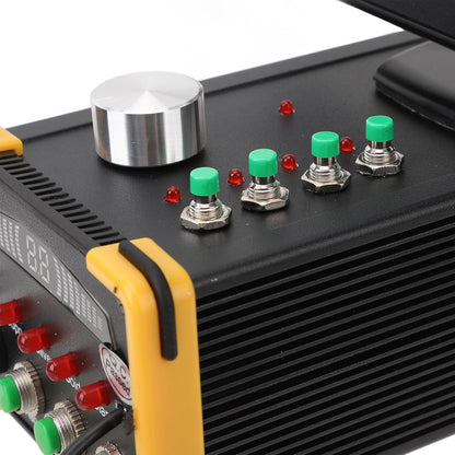 Metaaldetector 15m Diepte 1000 Meter Ondergronds Hoge Nauwkeurigheid Goud Zilver Koperzoeker met Scherm, Groot en Helder Scherm, Realtime Gegevens (EU-stekker 100-240V)
