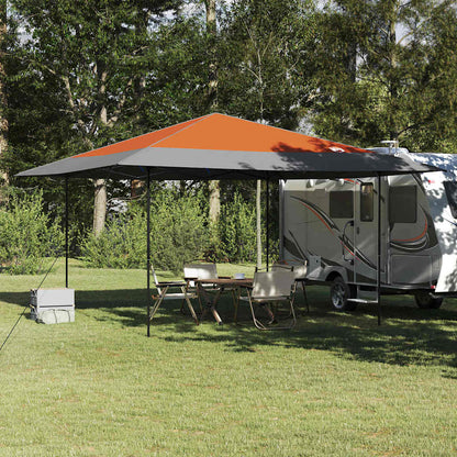 Pop-Up Partytent – Evenemententent – Schaduw Tent – Feesttent – Buitentent – Snel Opzetten – UV Bescherming – Oranje