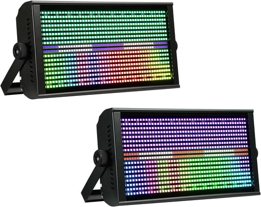 LED Wallwasher – LED Wandverlichting – RGB LED Straler – Podiumverlichting – Feestverlichting – 2 Stuks – 260 Watt Vermogen – Professionele DMX512 Controle