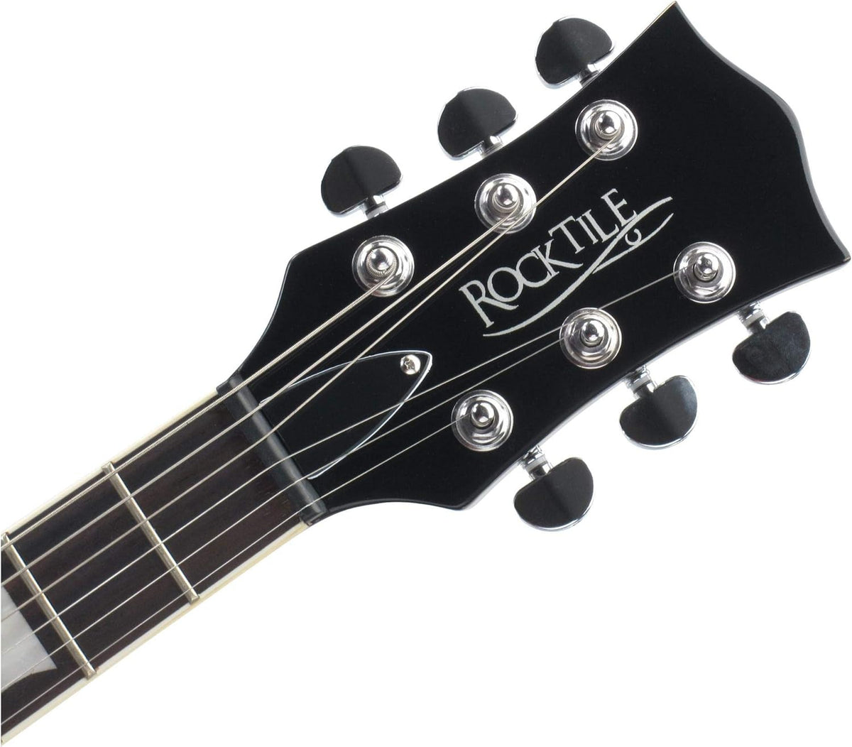 Rocktile Pro HB100-SB E-gitaar (Halvresonantie/Hollowbody body, 2 Humbucker, palissander toets, esdoorn hals, mensuur: 65 cm, zadelbreedte: 43 mm) Sunburst