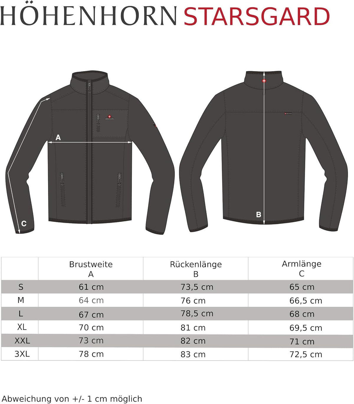 Höhenhorn Starsgard Winterjas voor heren, waterdicht, ademend, functioneel